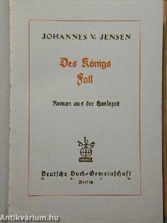 Des Königs Fall