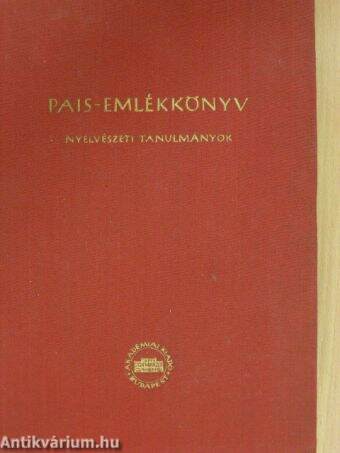 Pais-emlékkönyv