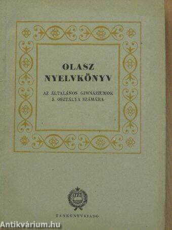 Olasz nyelvkönyv I.