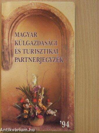 Magyar külgazdasági és turisztikai partnerjegyzék '94