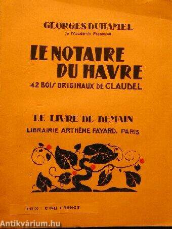 Le notaire du Havre