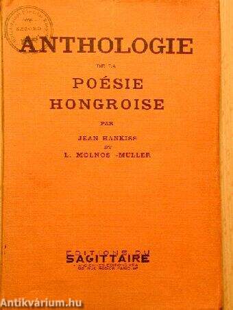 Anthologie de la poésie Hongroise