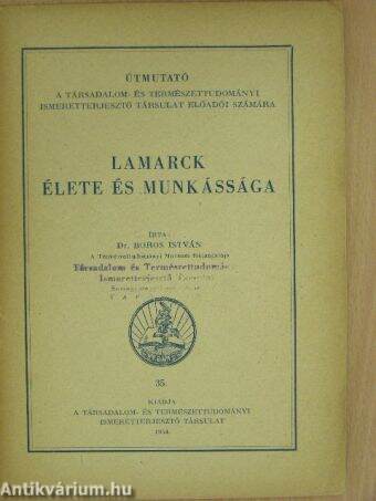 Lamarck élete és munkássága