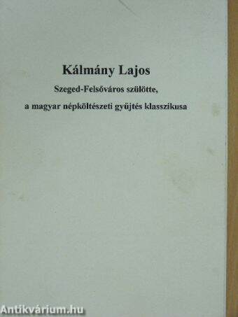 Kálmány Lajos