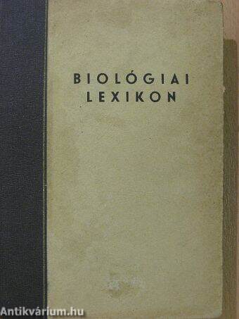 Biológiai lexikon