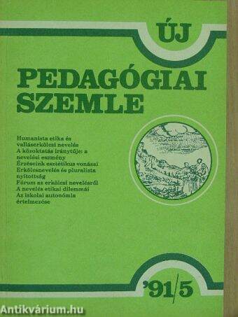 Új Pedagógiai Szemle 1991. május