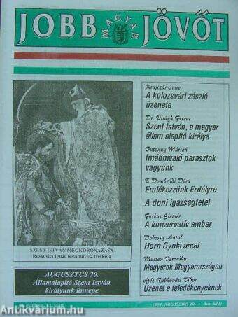 Jobb Magyar Jövőt 1997. augusztus 20.