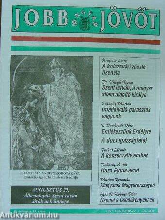 Jobb Magyar Jövőt 1997. augusztus 20.