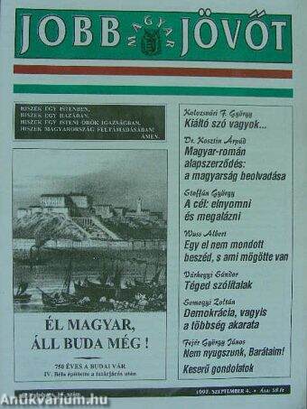 Jobb Magyar Jövőt 1997. szeptember 4.
