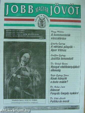 Jobb Magyar Jövőt 1997. december 1.