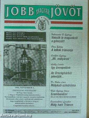 Jobb Jövő 1997./Jobb Magyar Jövőt 1997. (nem teljes évfolyam)