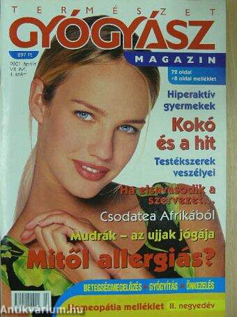 Természetgyógyász Magazin 2001. április