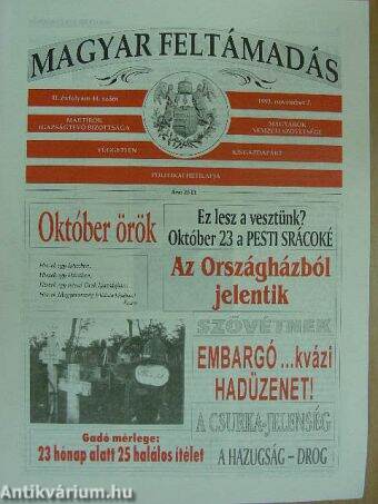 Magyar Feltámadás 1993. november 2.