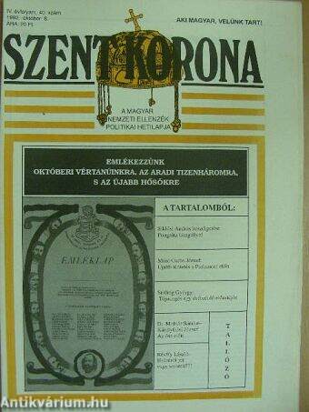 Szent Korona 1992. október 6.