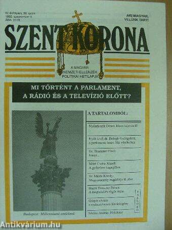 Szent Korona 1992. szeptember 8.