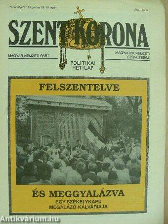 Szent Korona 1992. június 23.