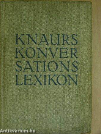 Knaurs konversations-lexikon A-Z