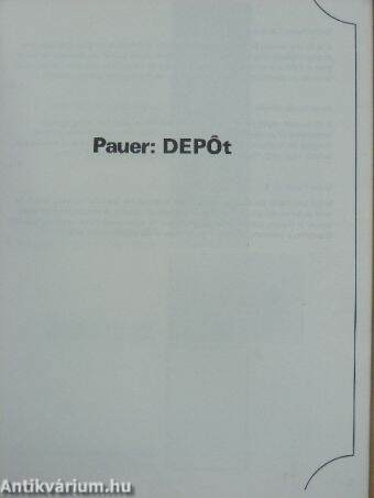 Pauer: DEPOt