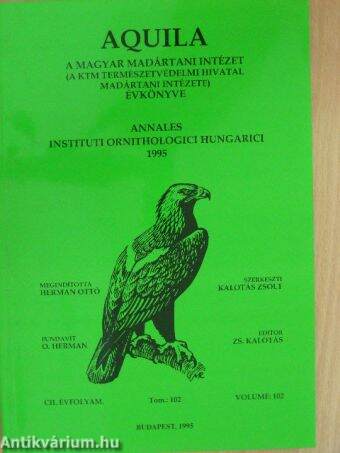 Aquila - A Magyar Madártani Intézet évkönyve 1995