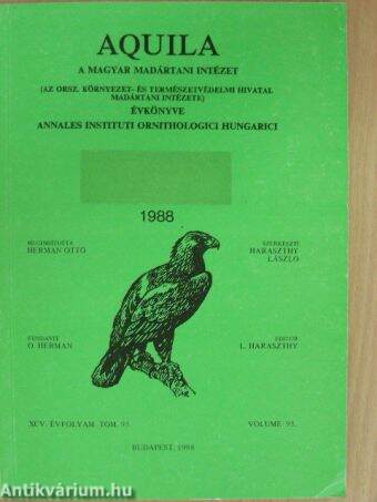 Aquila - A Magyar Madártani Intézet évkönyve 1988