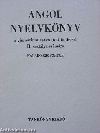 Angol nyelvkönyv II.