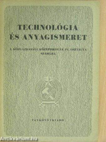 Technológia és anyagismeret