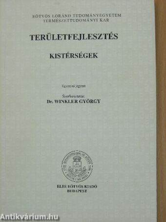 Területfejlesztés - Kistérségek