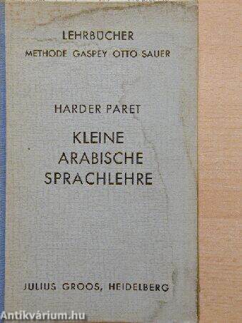 Kleine Arabische Sprachlehre