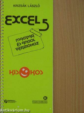 Excel 5 - magyar és angol verzióhoz