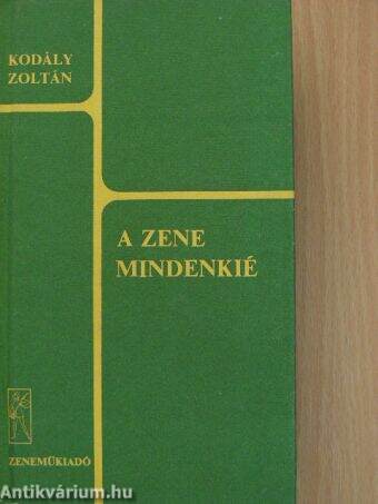 A zene mindenkié