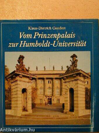 Vom Prinzenpalais zur Humboldt-Universität/Die Brüder Humboldt und ihre Zeit 