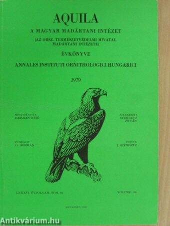 Aquila - A Magyar Madártani Intézet évkönyve 1979