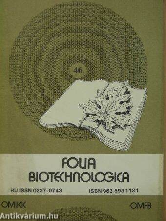 Folia Biotechnologica 46.