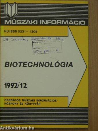 Biotechnológia 1992/12.
