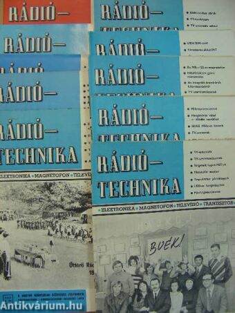 Rádiótechnika 1977. (nem teljes évfolyam)