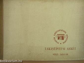 Lakásépítési Ankét 1955. január