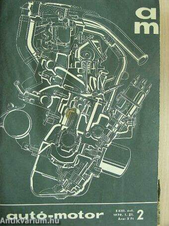 Autó-Motor 1970. (nem teljes évfolyam)