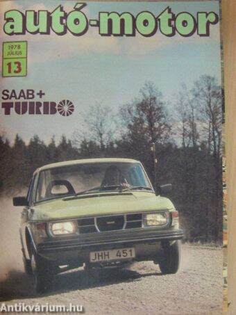 Autó-Motor 1978. július-december (fél évfolyam)/Autó-Motor Magazin különszám