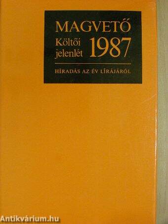 Költői jelenlét 1987.