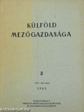 Külföld mezőgazdasága