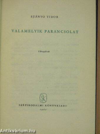 Valamelyik parancsolat