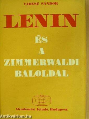 Lenin és a zimmerwaldi baloldal