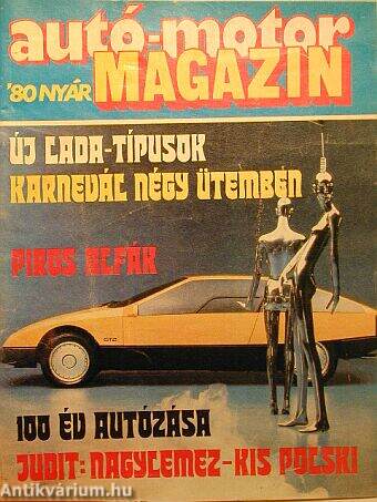 Autó-Motor Magazin 1980. január-december/Autó-Motor Magazin 1980. nyár