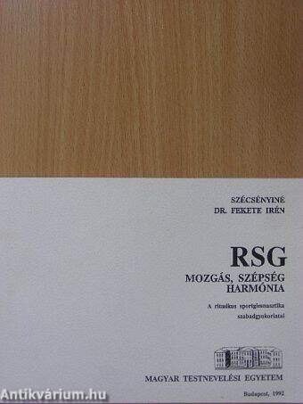 RSG-Mozgás, szépség, harmónia