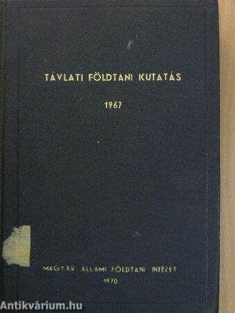 Távlati földtani kutatás 1967