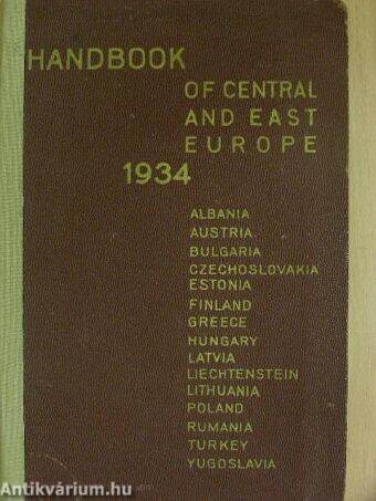 Handbook of Central and East Europe 1934
