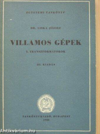 Villamos gépek I. 