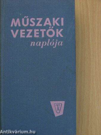 Műszaki vezetők naplója