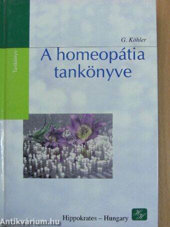 A homeopátia tankönyve I.