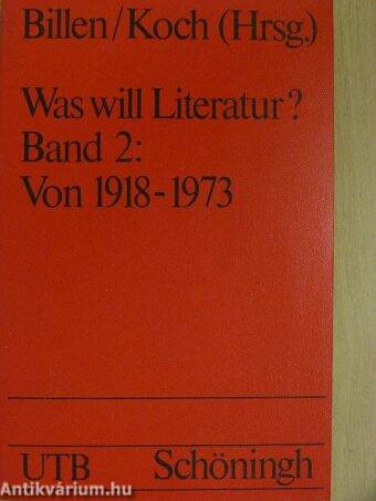 Was will Literatur? 2.